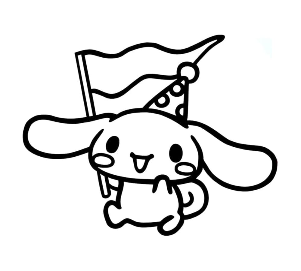 Cinnamoroll Đội Mũ Dự Tiệc
