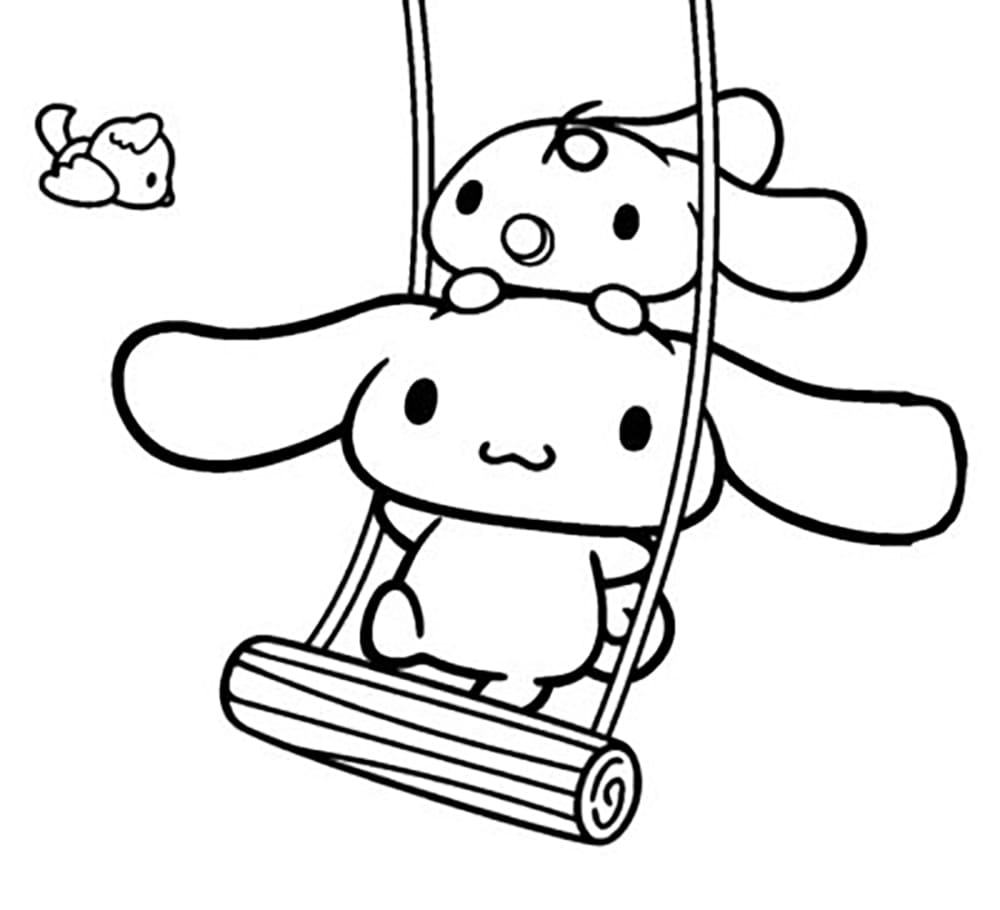 Cinnamoroll Ngồi Xích Đu