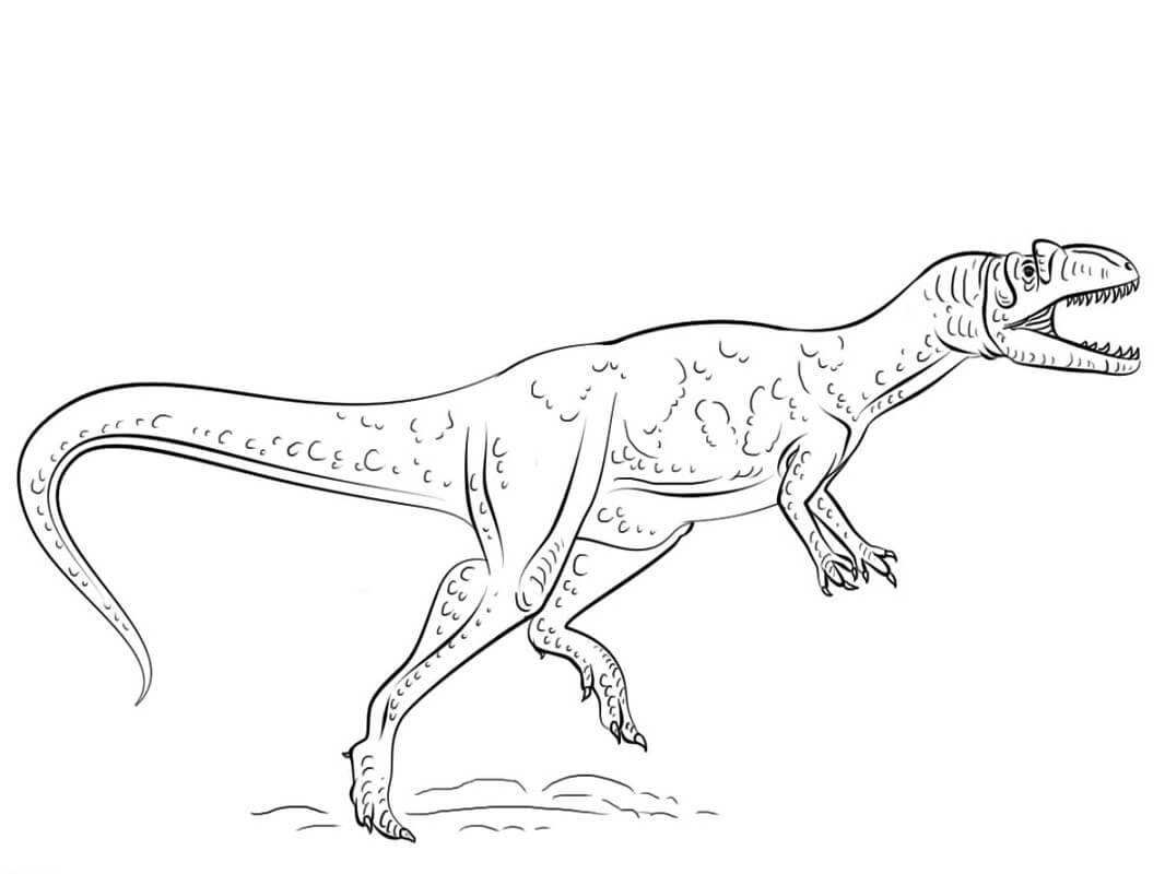 Con Khủng Long Allosaurus