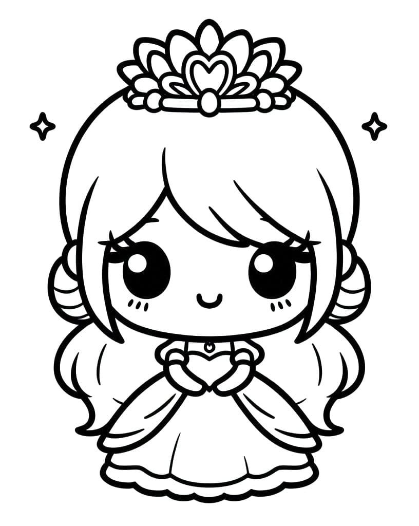 Công Chúa Chibi Dễ Thương Nhất