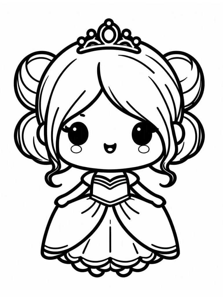 Công Chúa Chibi Nhỏ Đáng Yêu