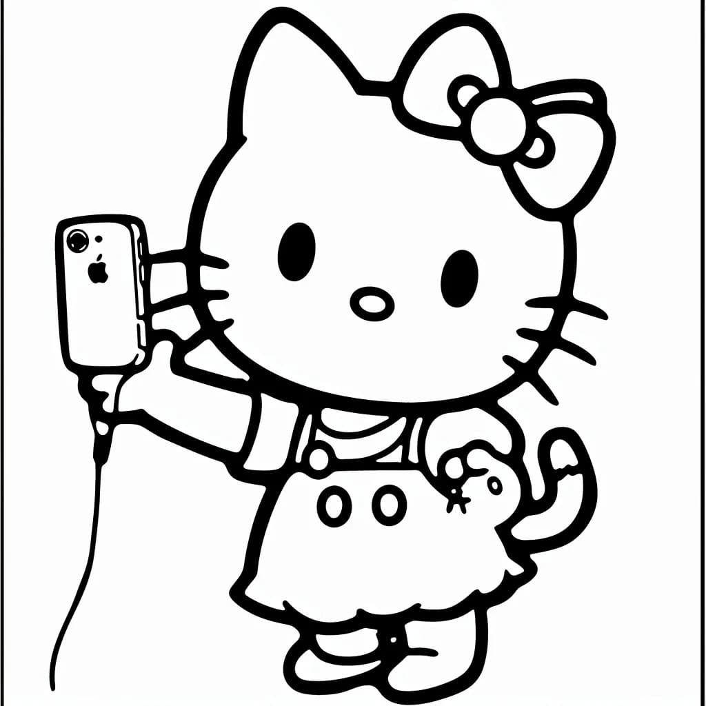 Hello Kitty Chụp Ảnh
