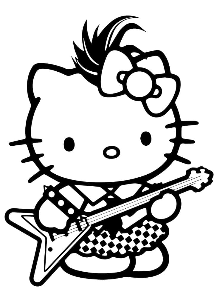 Hello Kitty Ngầu