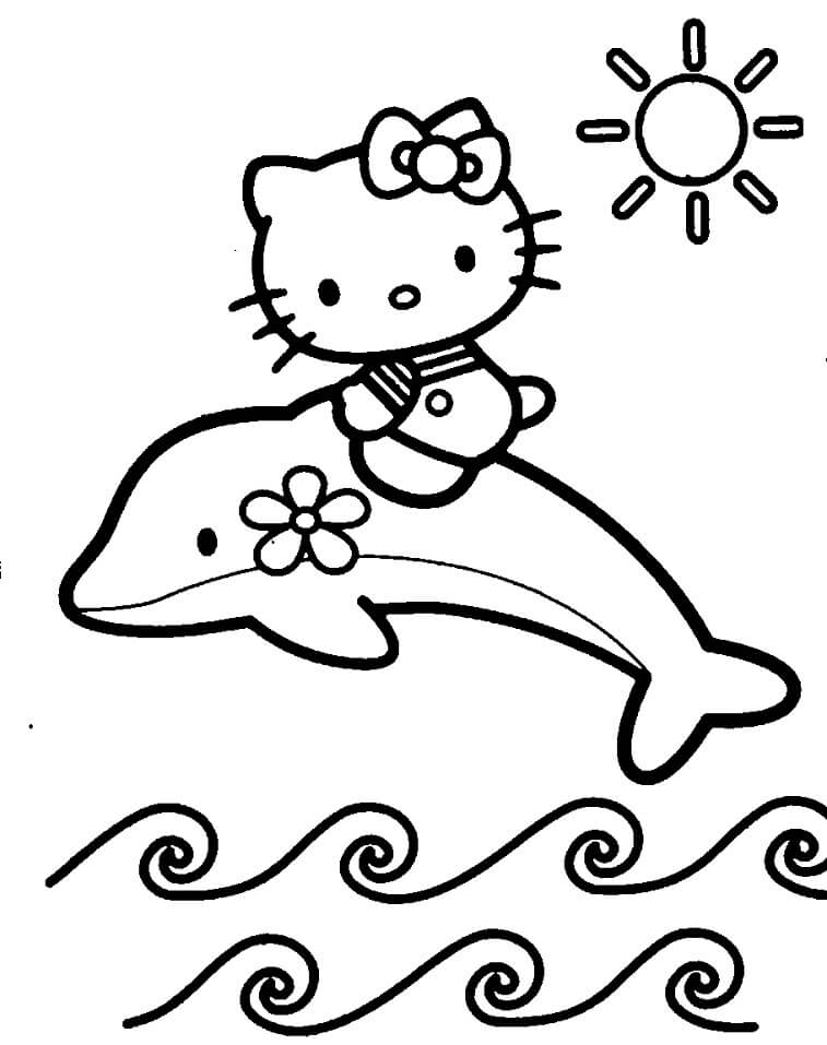 Hello Kitty và Cá Heo