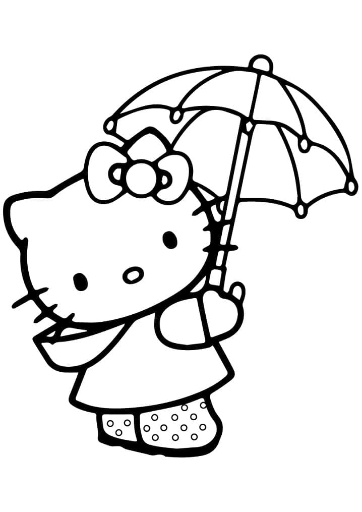 Hello Kitty và Chiếc Ô