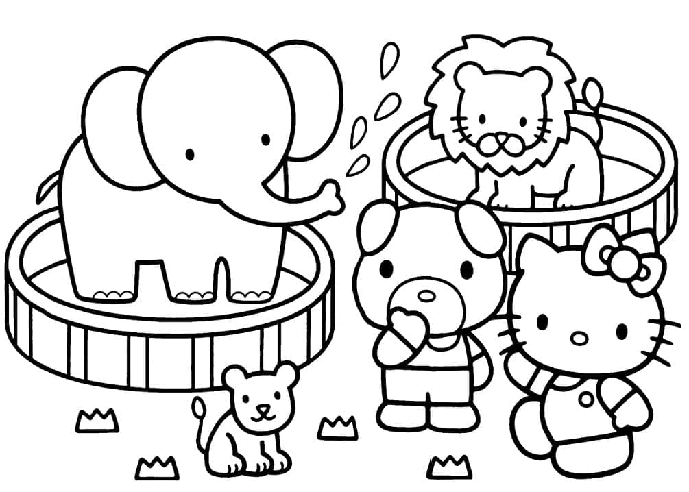 Hello Kitty và Sở Thú