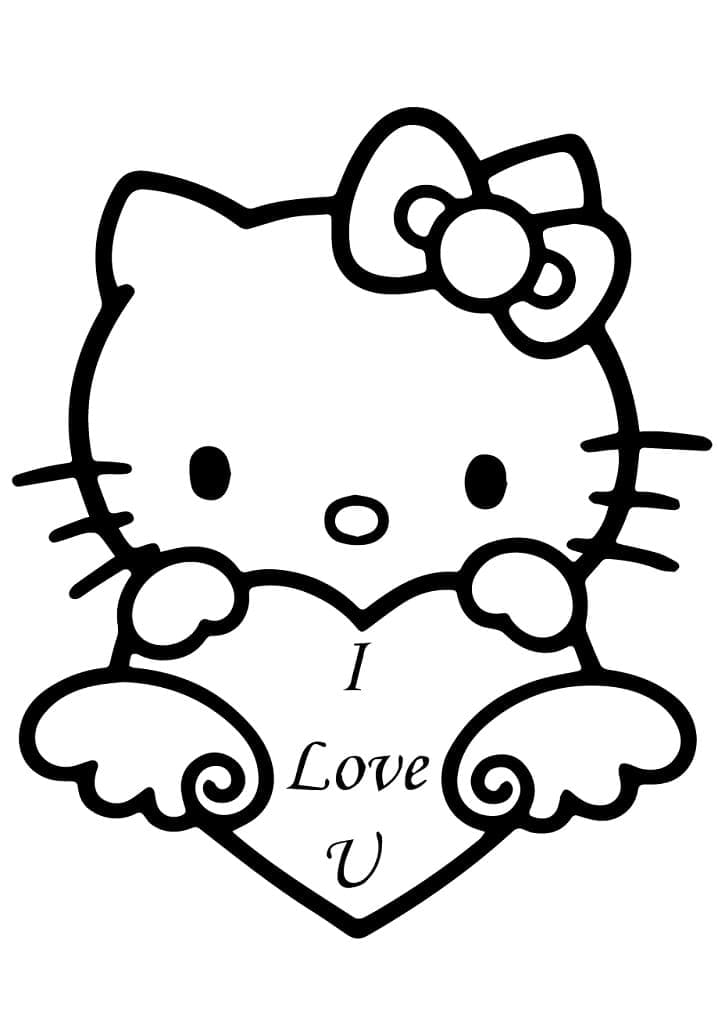 Hello Kitty và Trái Tim Tình Yêu