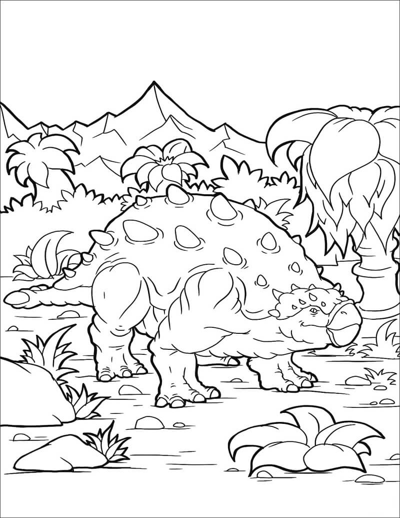 Khủng Long Ankylosaurus