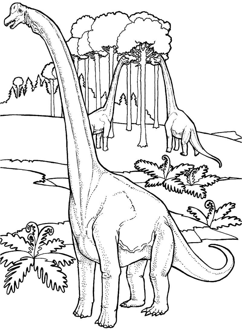 Khủng Long Brachiosaurus