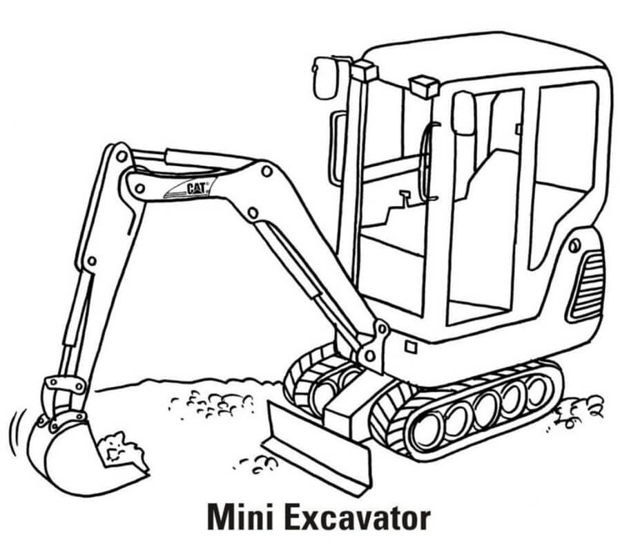 Máy Xúc Cỡ Nhỏ