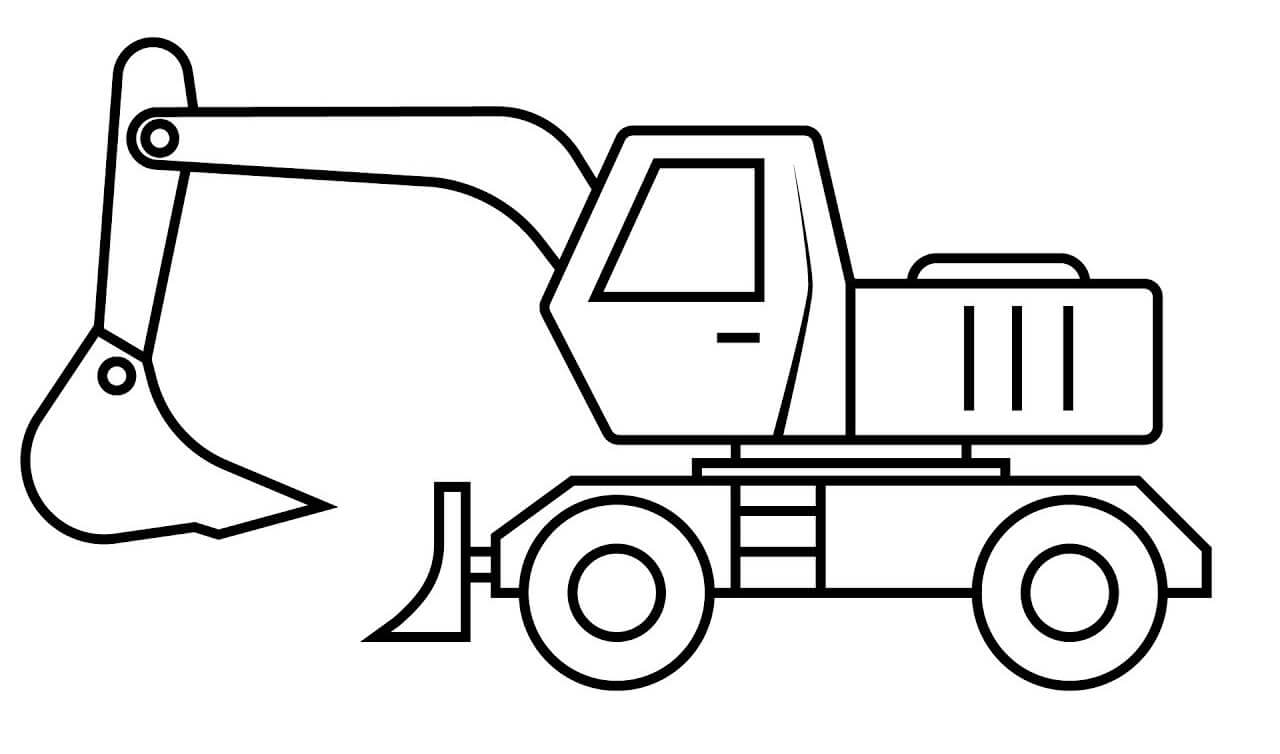 Máy Xúc Đơn Giản