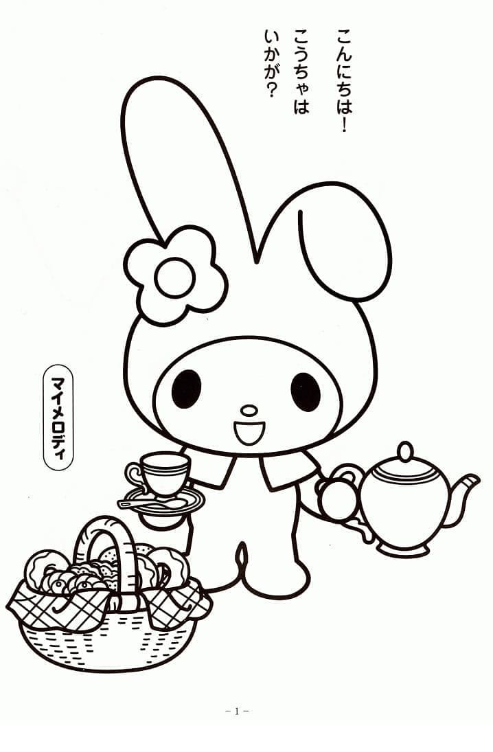 My Melody Uống Trà