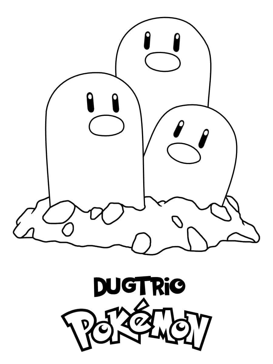 Pokemon Dugtrio