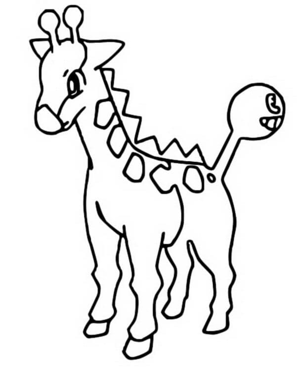 Pokemon Girafarig
