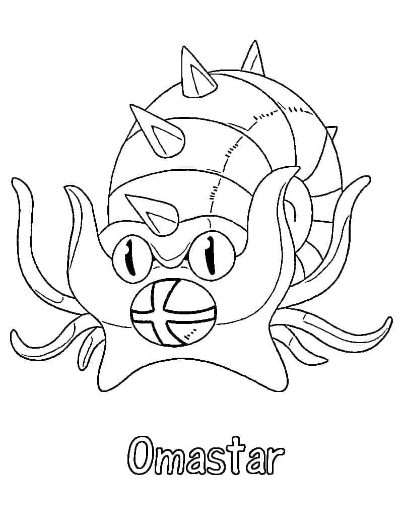 Pokemon Omastar
