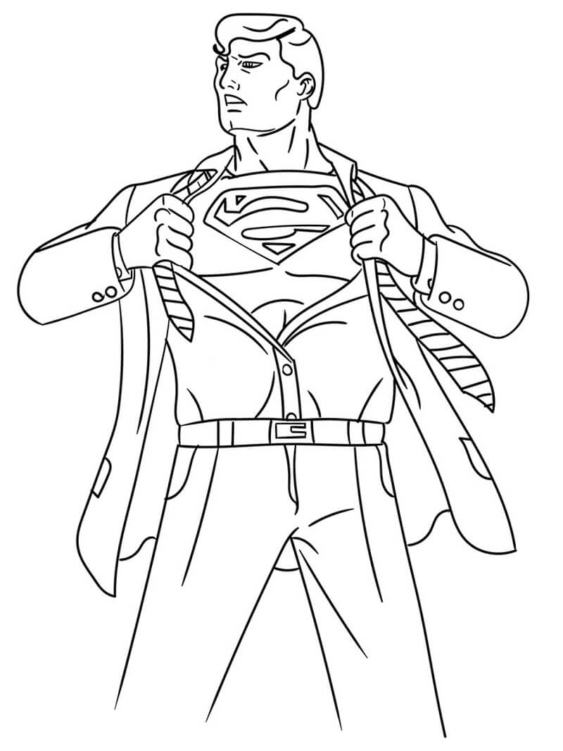Siêu Nhân Superman Chuẩn Bị Hành Động