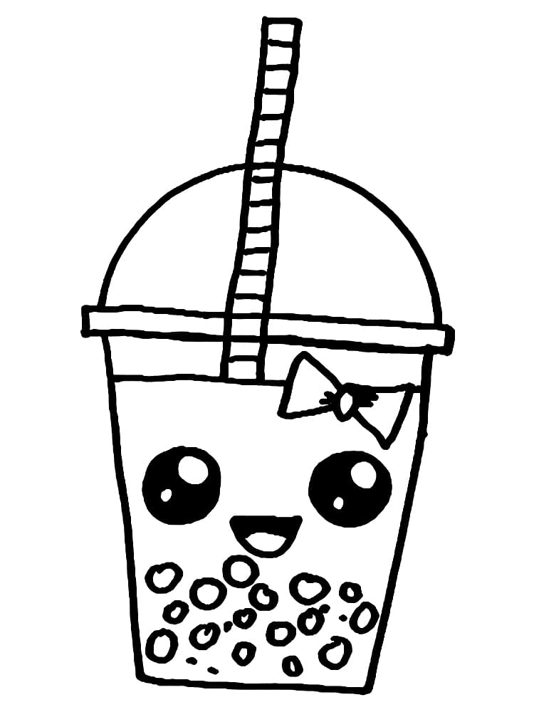 Trà Sữa Cute Đơn Giản
