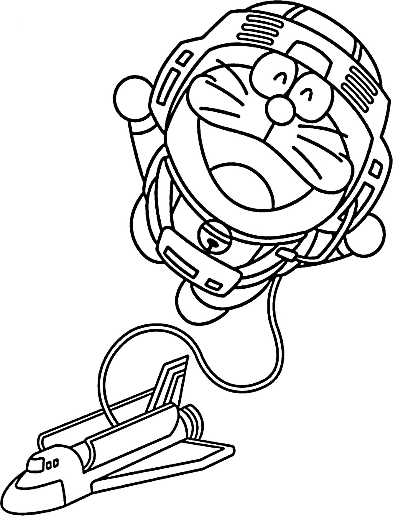 doraemon và máy bay