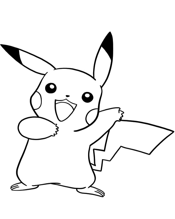 pikachu vui vẻ