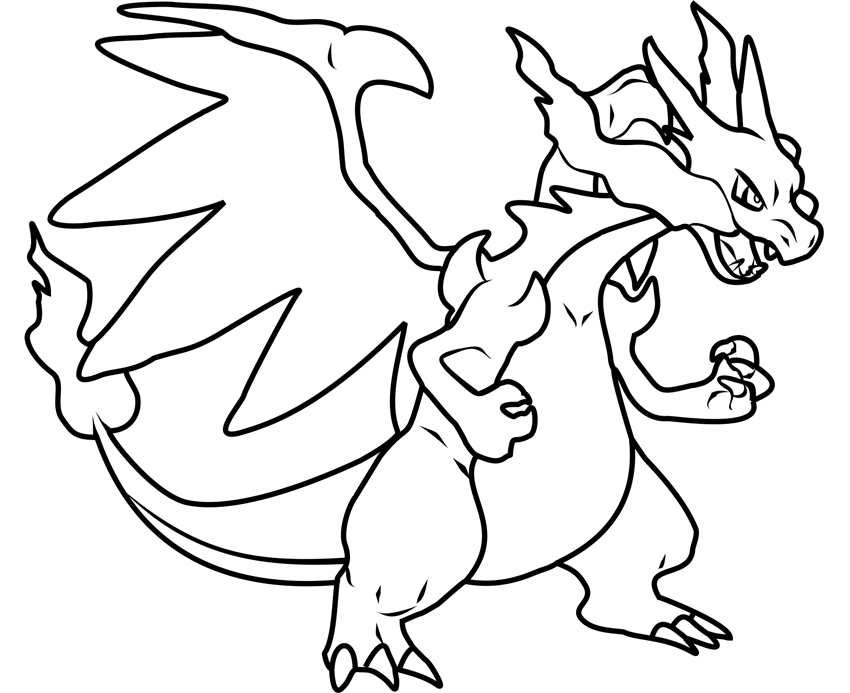 pokemon lizardon mega x