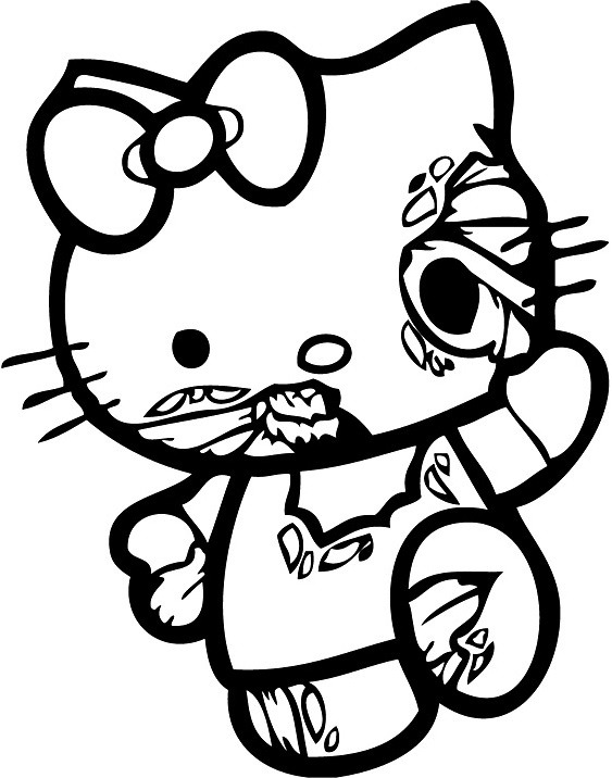Tô Màu Hello Kitty